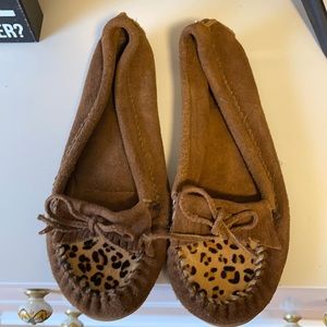 Cheetah Minnetonka Moccasins
